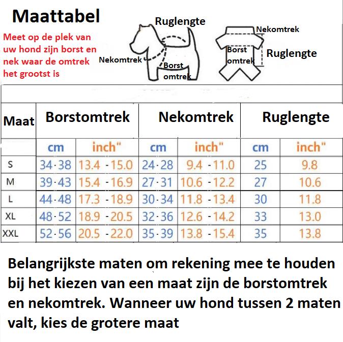 Waterproof jas voor honden - Afbeelding 2