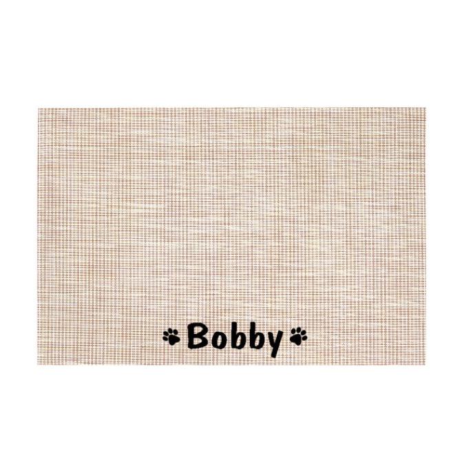 Placemat met naam voor voerbak van huisdieren - Afbeelding 5