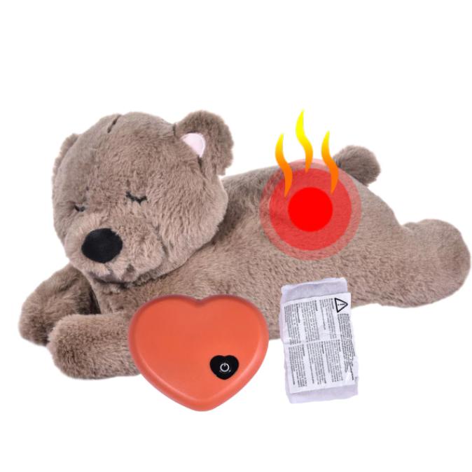 Kalmerende hondenknuffel met hartslag - Voorkomt stress en angst - Afbeelding 3