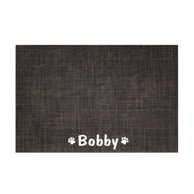 Placemat met naam voor voerbak van huisdieren - Afbeelding 6