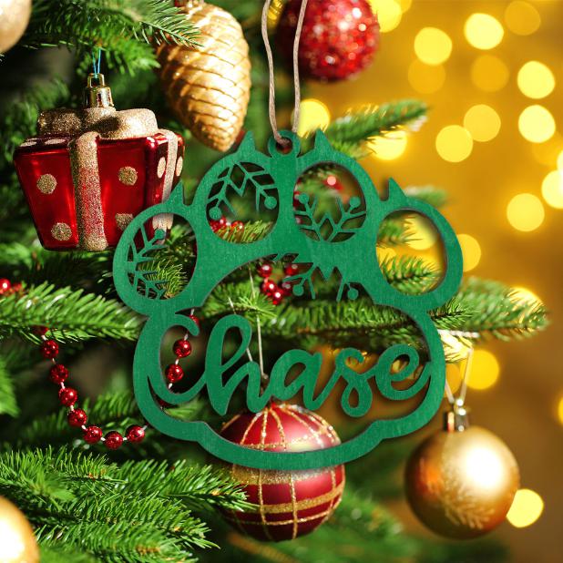 Kerstboomhanger met Naam voor Huisdieren - Afbeelding 5