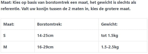 Kersttuigje voor Konijnen + Riem - Afbeelding 8