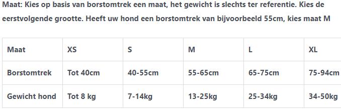 Calming shirt voor Honden - Kalmerend Vest voor Angstige Honden - Afbeelding 2