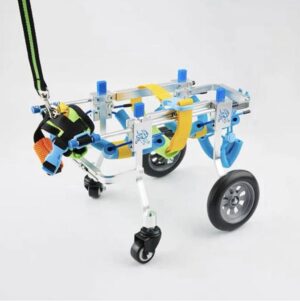 Rolstoel voor Honden met 4 Wielen - Rolling Pet Plus