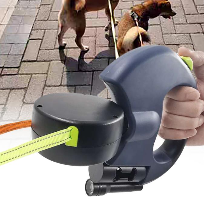 Dubbele hondenriem 2.0