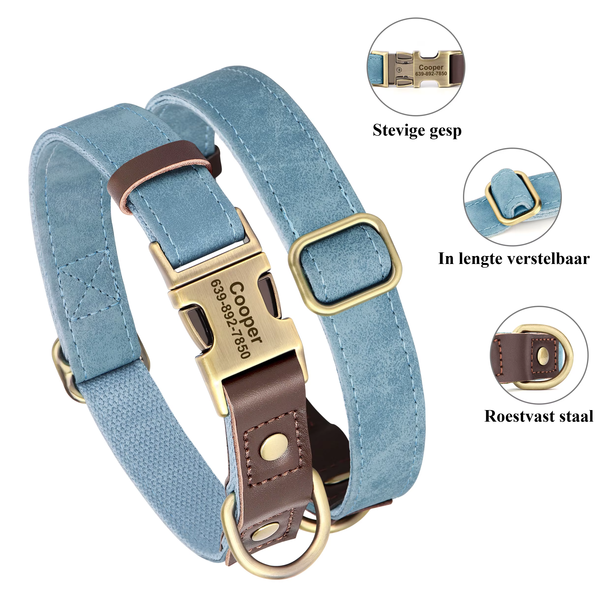 Gepersonaliseerde Halsband voor Honden