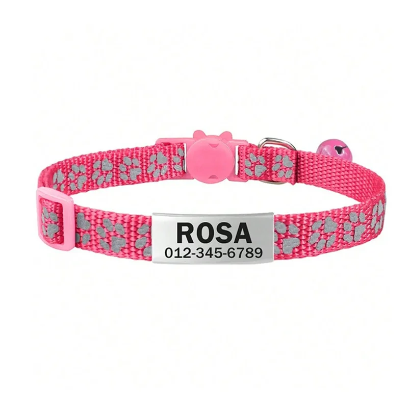 Breakaway Kattenhalsband met Naam