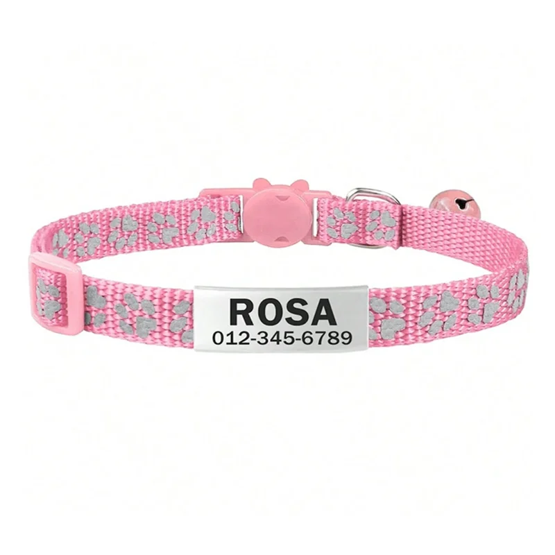 Breakaway Kattenhalsband met Naam