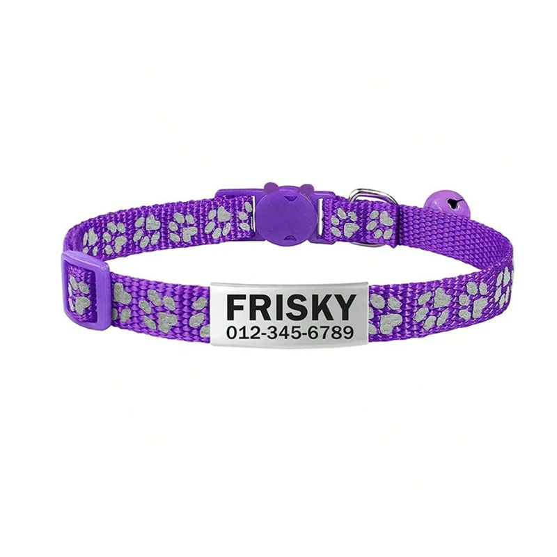 Breakaway Kattenhalsband met Naam