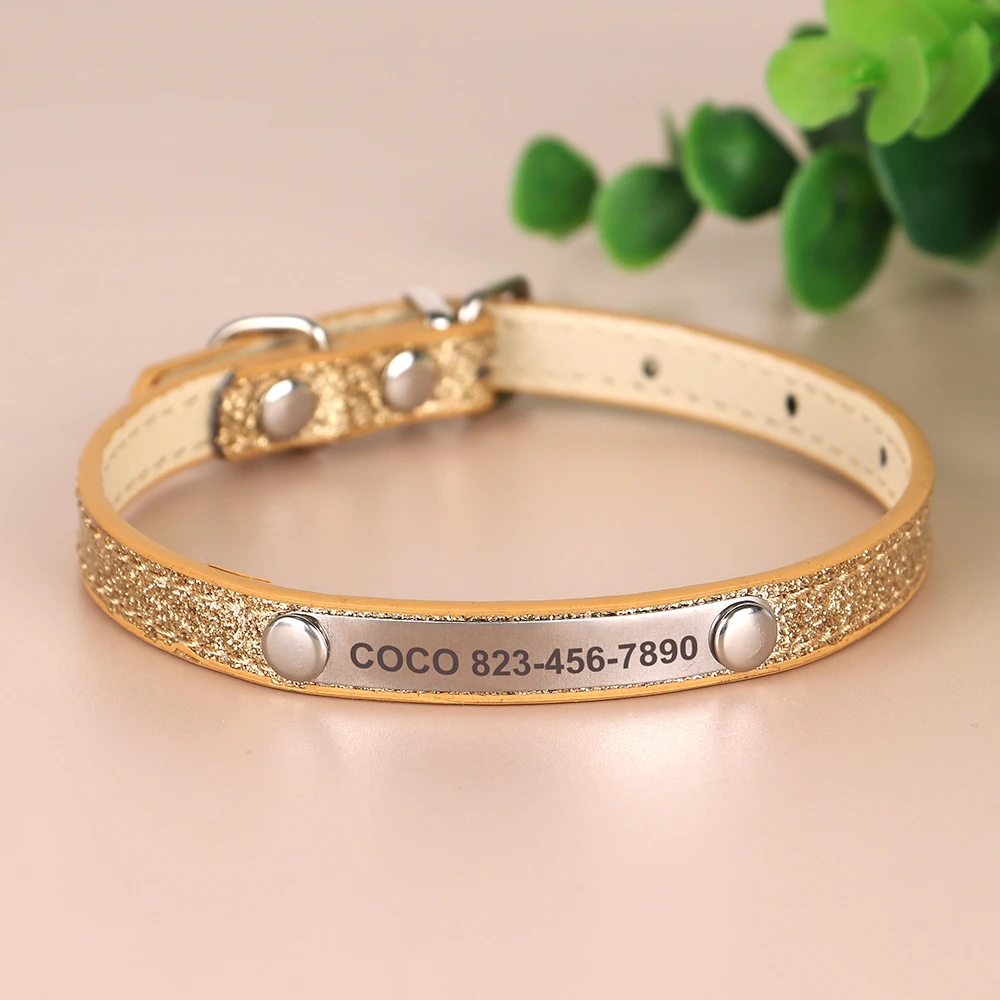 Glitter Halsband voor Katten - Gegraveerd met Naam - Afbeelding 12